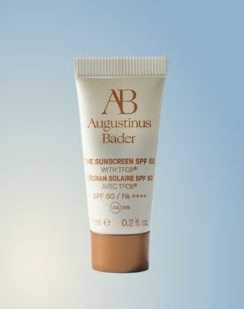 Санскрин - крем для обличчя Augustinus Bader The Sunscreen SPF50  7 мл