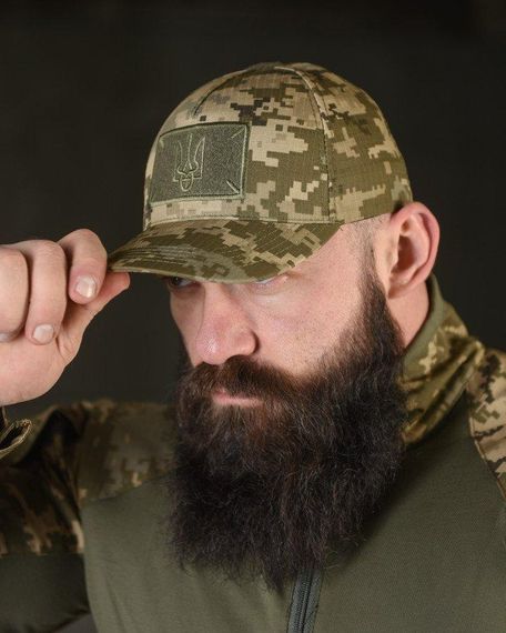 Тактична бейсболка піксель герб ВТ6047 | Зображення 2