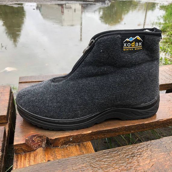 Бурки зимові Розмір 42 / Чоловічі черевики / Тапочки XJ-735 домашні чобітки | Зображення 7