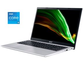 Ультрабук Acer Aspire 3 A315-58 / 15.6" (1920x1080) IPS / Intel Core i5-1135G7 (4 (8) ядра по 2.4 - 4.2 GHz) / 8 GB DDR4 / 512 GB SSD M.2 / Intel Iris Xe Graphics / WebCam / Win 11 Home б/в