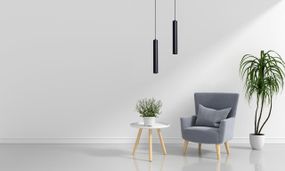 Світильник підвісний (люстра) Chime GU10 P57400 StoneБілий, Atmolight