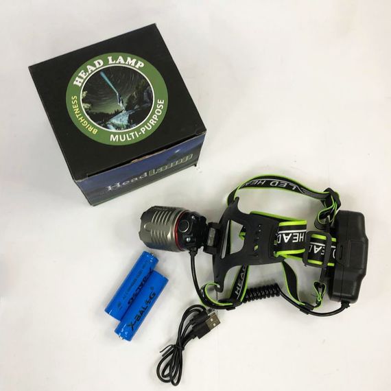 Супер мощный фонарь налобный Police BL-A17-P50 MICRO USB | Зображення 1