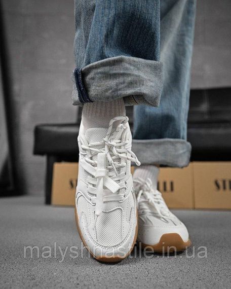 Женские кроссовки miuu leral black white beg   ДЛ6407 | Зображення 1