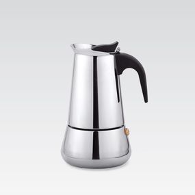 Кофеварка гейзерная из нержавеющей стали Maestro MR-1660-9, 450 мл на 9 чашек для эспрессо