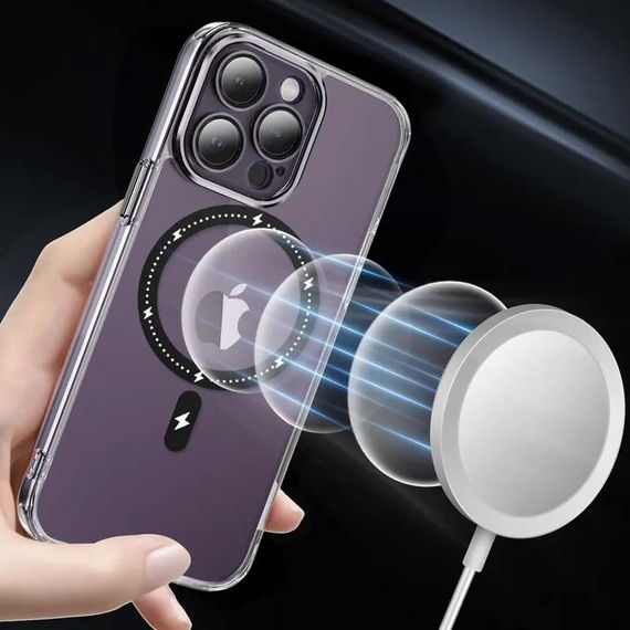 Чехол TPU+PC Colorful with MagSafe для Apple iPhone 13 Pro (6.1") | Зображення 3