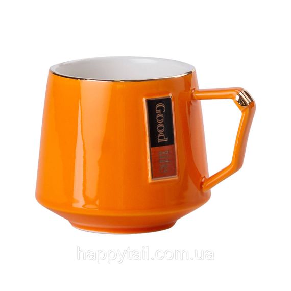 Чайный сервиз на 6 персон с фарфоровой подставкой Orange HP-15-27 | Зображення 2