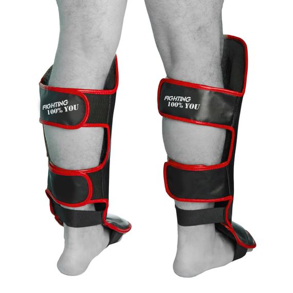 Захист гомілки і стопи PowerPlay 3052 Чорно-Червоний L | Зображення 2
