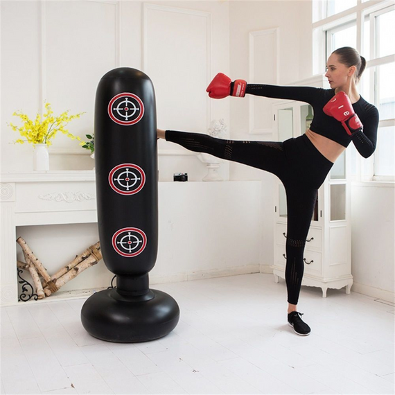 Дитяча боксерська надувна груша безпечна для дітей XPRO 120 см (46543-_206) | Зображення 7