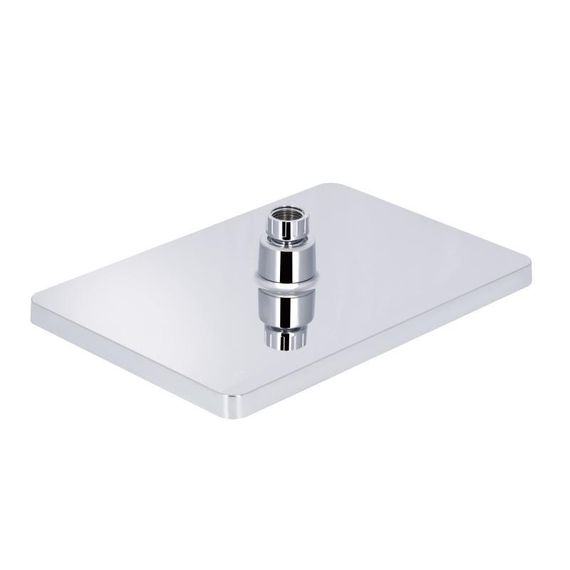 Лійка для верхнього душу Qtap Hlavova 280x190 мм прямокутна QTHLA107CRM45946 Chrome | Зображення 2