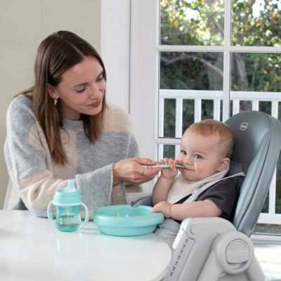 Набор детской посуды Chicco Ложка First Spoon 8 м+ (16100.25) | Зображення 4