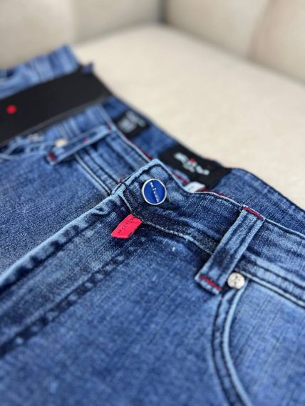Джинси сині Kiton Blue d060 | Зображення 5