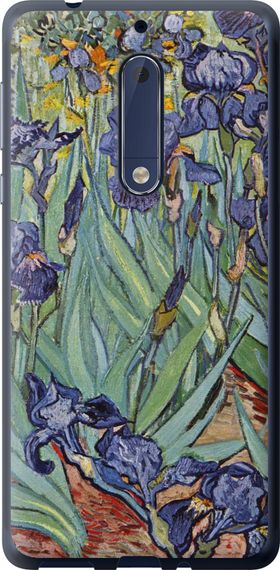 Чехол на Nokia 5 Винсент Ван Гог. Ирисы "161u-804-17620"
