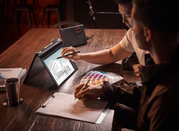 Ноутбук ASUS ROG Flow X13 GV301RE-LJ143 13.4FHD+ Touch IPS/AMD R9-6900HS/16/512F/NVD3050Ti-4/noOS (90NR0A21-M00BY0) | Зображення 5