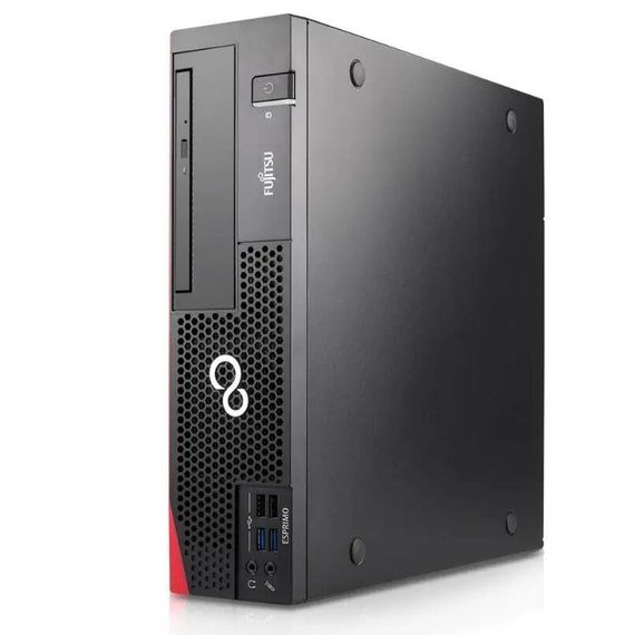 Комп'ютер Fujitsu Esprimo D957 E85 SFF / Intel Core i5-7500 (4 ядра по 3.4 - 3.8 GHz) / 8 GB DDR4 / 240 GB SSD / Intel HD Graphics 630 / 280W б/в | Зображення 1