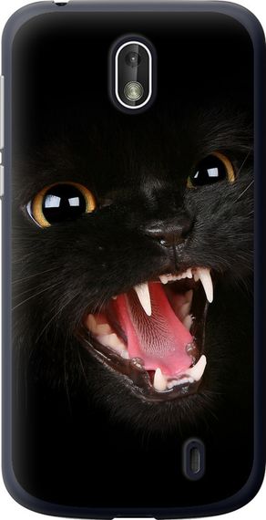 Чехол на Nokia 1 Чёрная кошка "932u-1373-17620"