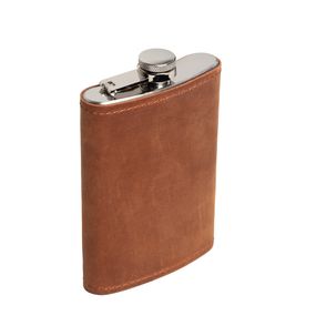 Фляга Skin and Skin Крейзі хорс 13х9х2 см 240 мл Коньячна (FLcoh)