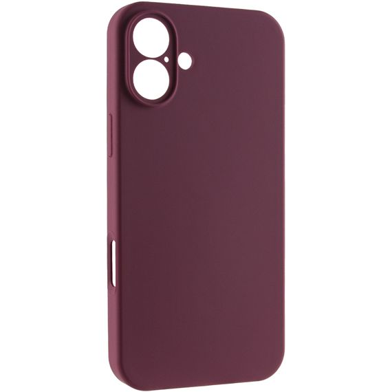 Чохол Silk Full Camera Protective (AA) NO LOGO для Apple iPhone 16 Plus (6.7") Бордовий / Plum