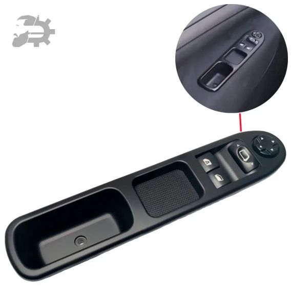Переключатель стеклоподъёмника Peugeot 207  6554 QC / 6554QC | Зображення 2