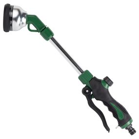 Пістолет-розпилювач Grad 10 режимів з подовжувачем 400 мм (металевий) (5012135)