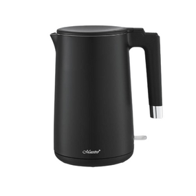 Електрочайник 1,7л 1800W метал (диск) MR-026-BLACK Maestro