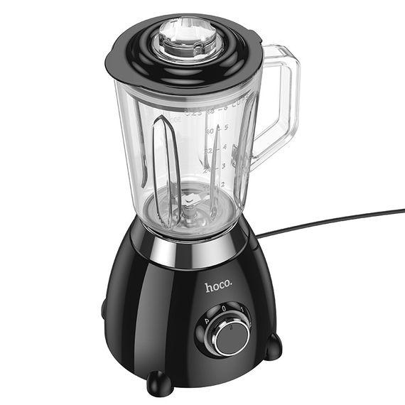 Блендер HOCO HE33 1.5L electric retro juicer blender (EU) Black | Зображення 2