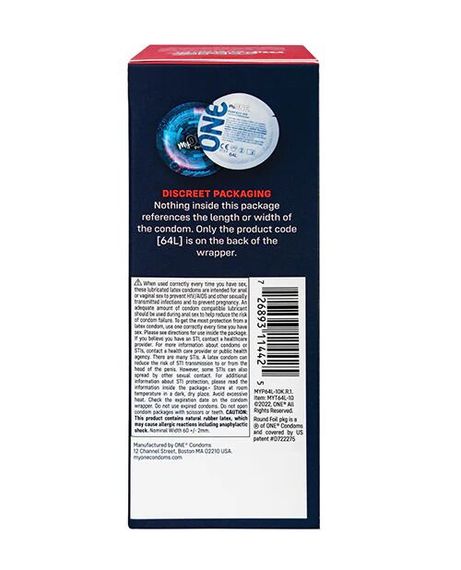 Презервативи MyONE Super Wide & Long 10 шт, картонна коробка | Зображення 3