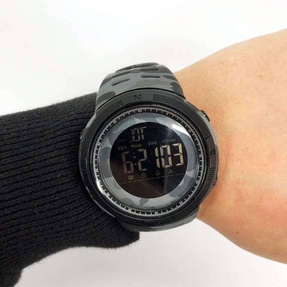 Часы для рыбалки и походов, Часы наручные электронные для парней Наручные армии VA-20 | Зображення 2