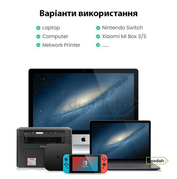 Мережева USB Lan карта – USB-A 3.0 - Etmakit RJ45 / Мбіт / USB 3.0 | Зображення 3