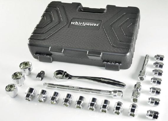 Набір головок низькопрофільних Whirlpower 1/2" (24 шт) | Зображення 3