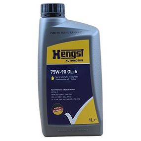 Масло трасмисионное МКПП 75W-90 GL5-(1L) 75W-90 GL5-(1L), Hengst Oil, 1060800000,