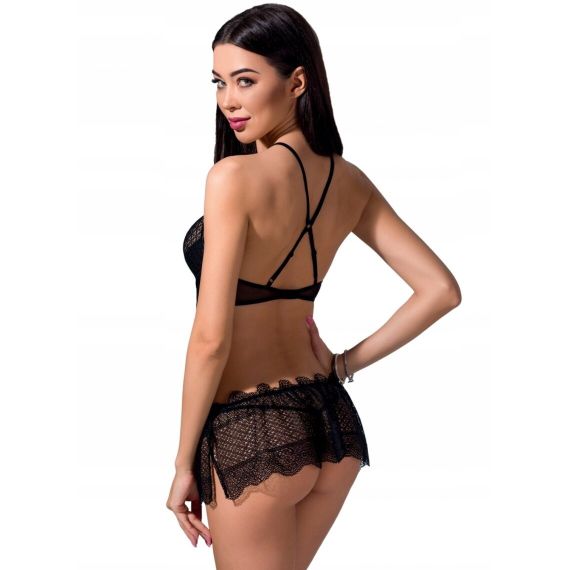 Рубашка YONA CHEMISE black S/M - Passion Sex Aura | Зображення 1