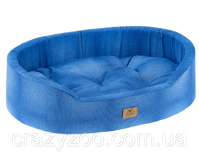 Лежак для собак та котів Ferplast Dandy 45 Jeans 45 синій 45x35x13 см 82941083