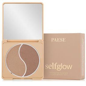 Бронзер палітра Paese 2 in 1 Self Glow Bronzing Powder - Medium (6 g)