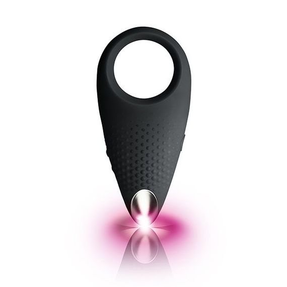 Ерекційне кільце з вібрацією Rocks Off Empower, Black | Зображення 1