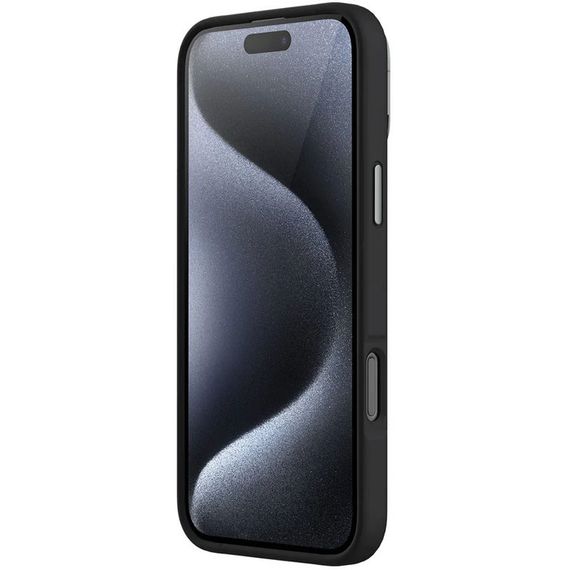 Чохол Silicone Nillkin LensWing Prop Magnetic для Apple iPhone 16 Pro Max (6.9") Чорний / Black | Зображення 4