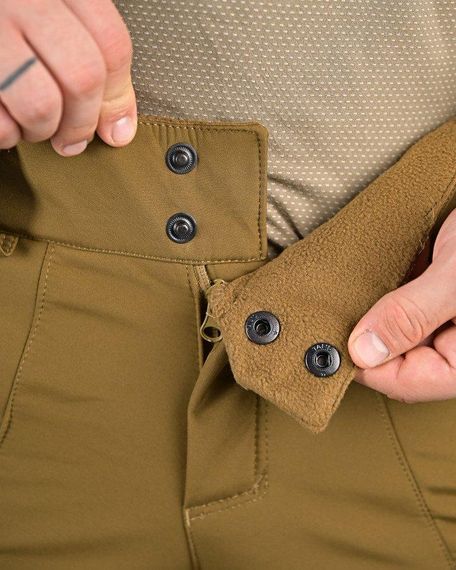 Тактичні штани софтшел DRAFT висока талія кайот ВТ76566 | Зображення 9