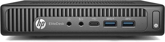 Неттоп HP EliteDesk 800 G2 Mini USFF / Intel Core i7-6700T (4 (8) ядра по 2.8 - 3.6 GHz) / 16 GB DDR4 / 128 GB SSD / Intel HD Graphics 530 б/в | Зображення 1