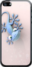 Чехол на iPhone 5 Геккончик "1094u-18-17620"