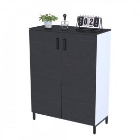 Тумба офисная Loft Design LT-900-1200 белая венге