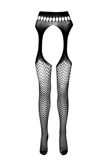 Колготки-бодистокинг Passion ECO S002 One size Белые | Зображення 5
