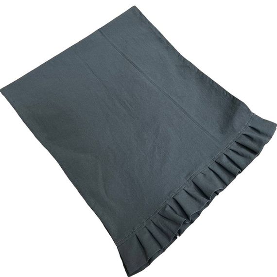 Ранер SoundSleep Stonewash Graphite 40х180 см з рюшами (94331806) | Зображення 1