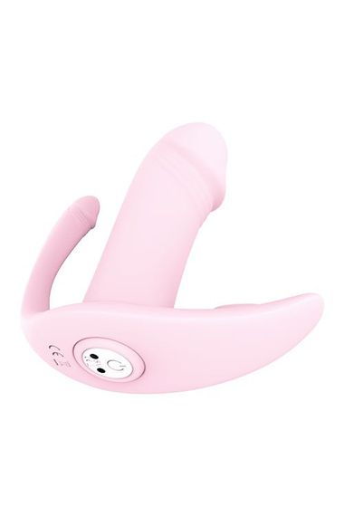 Триточковий вібростимулятор Dream Тoys Еssentials з пультом керування, рожевий Sex Aura | Зображення 3