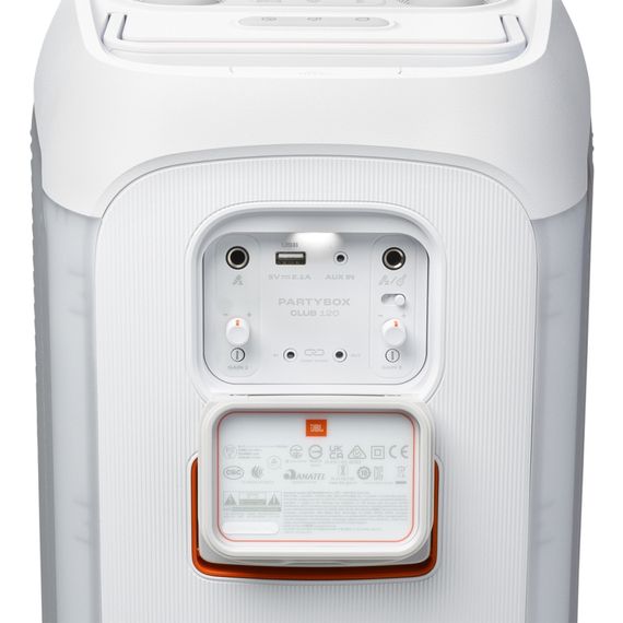 Акустична система JBL PartyBox Club 120 White (JBLPBCLUB120SWEP) | Зображення 7