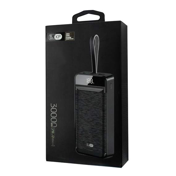 Зовнішній акумулятор XO PR159 QC22.5W PD20W 50000 mAh (чорний) отримуєеться, що модель PR158 була змінена на PR159. (32726-01_1579) | Зображення 4