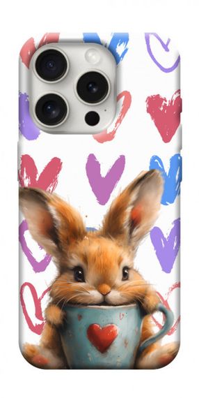 Чохол з картинкою Animals love 1 для Apple iPhone 16 Pro (6.3")