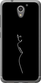 Чехол на ZTE A510 Силуэт1 "4590u-432-17620"