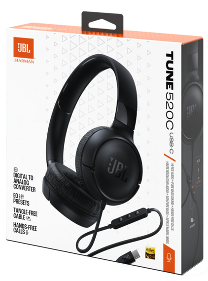 Гарнітура JBL TUNE 520C Black (JBLT520CBLK) | Зображення 9