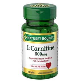 Карнитин Nature's Bounty L-Carnitine 500 mg 30 Caplets