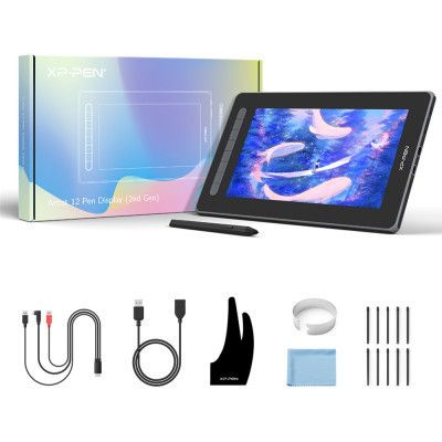 Планшет-монитор XP-Pen Artist 12 Pen Display (2nd Generation) Pink (JPCD120FH_PK) | Зображення 8