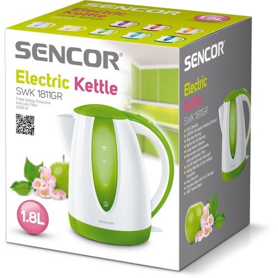 Електрочайник Sencor SWK 1811 GR (SWK1811GR) | Зображення 1